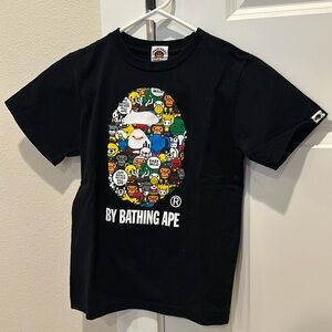 The bathing Apex Bape black tee Milo size 8